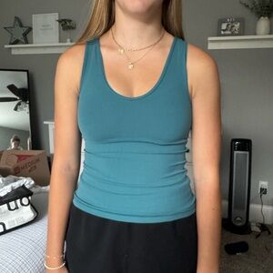 Athleta Teal Tank Top